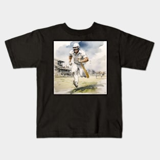 Running Between Wickets Kids T-Shirt